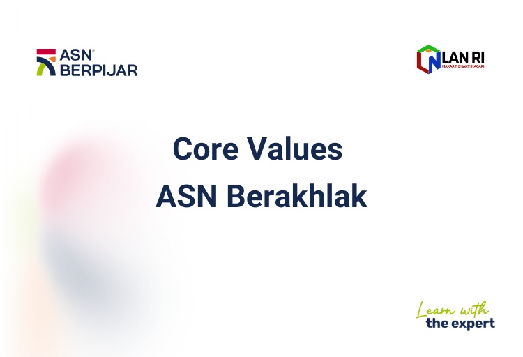 Core Values ASN Berakhlak (7 JP)